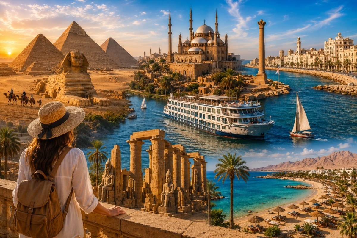 20 Days Egypt Grand Discovery | Cairo, Desert Safari, Nile Cruise, Sharm El Sheikh & Alexandria 1