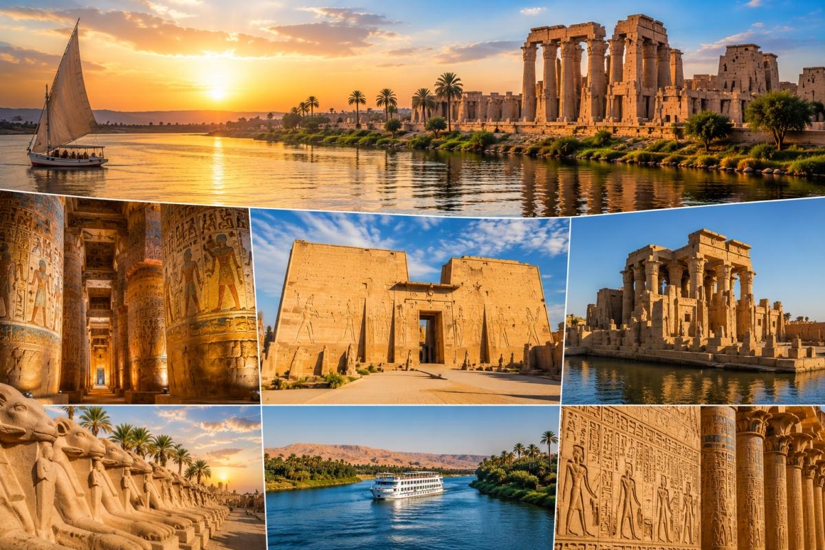 6 Days Luxor, Edfu & Kom Ombo Temples Tour | Ancient Egypt Heritage Journey 6 Days Luxor, Edfu & Kom Ombo Temples Tour | Ancient Egypt Heritage Journey