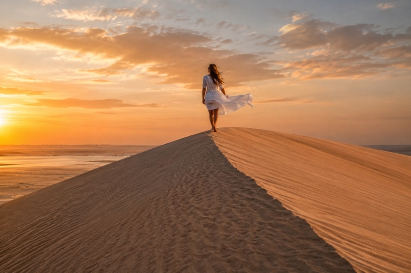 Private Sunset Desert Safari Qatar | Inland Sea, Dune Bashing & Camel Ride 3