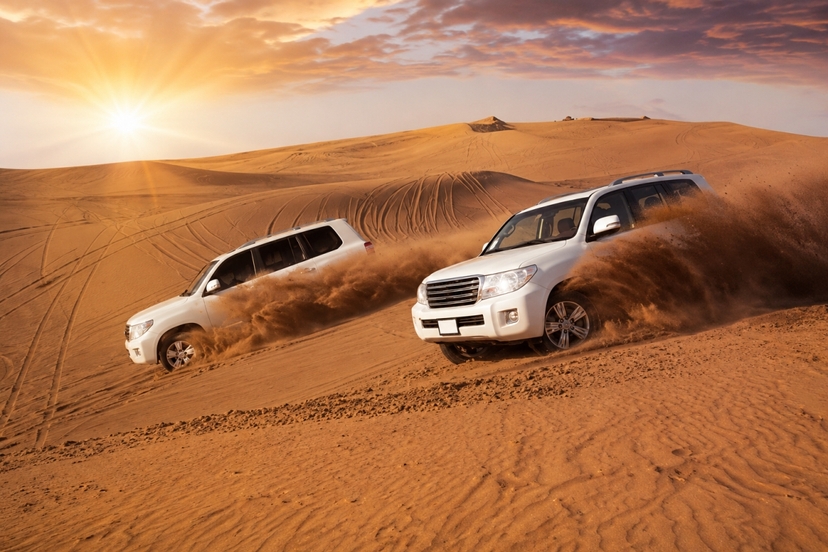 Doha Private Qatar Desert Safari in 4x4 Land Cruiser 4