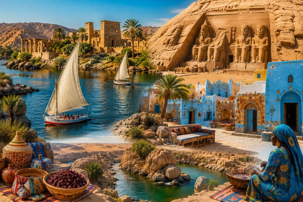 5 Days Aswan Heritage Tour | Abu Simbel, Nubian Village & Ancient Temples 5 Days Aswan Heritage Tour | Abu Simbel, Nubian Village & Ancient Temples