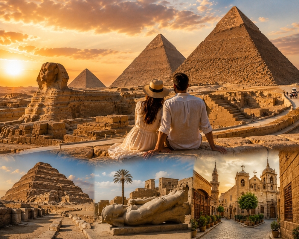 4 Days Top Cairo Tour | Giza Pyramids, Saqqara, Memphis & Old Cairo 1