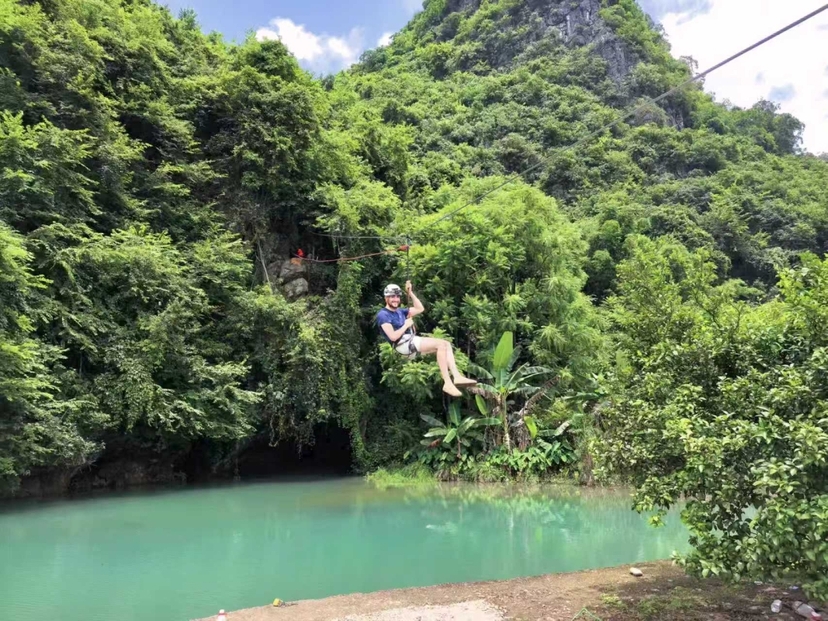 Yangshuo Karst Cave Adventure: Caving, Via Ferrata, Zip-line & SUP 4