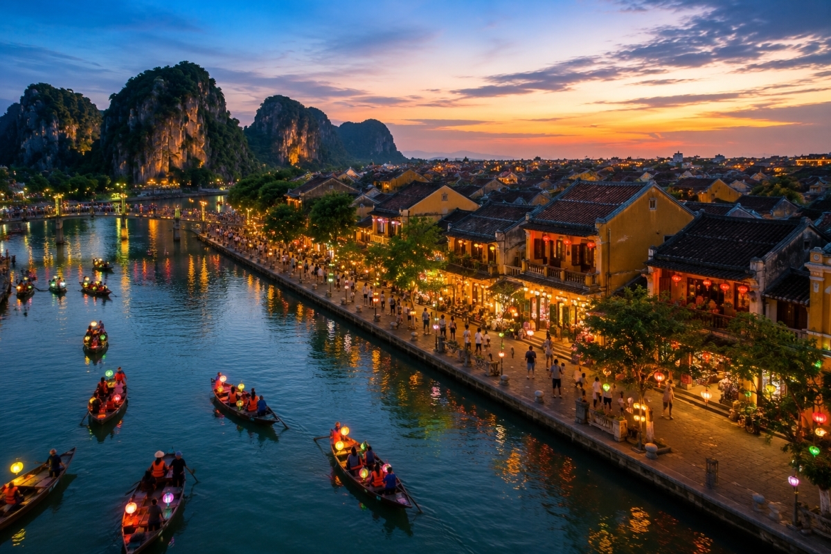 Marble Mountains & Hoi An Ancient Town Evening Tour from Da Nang 1