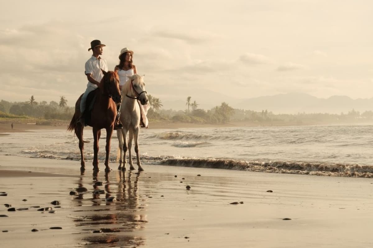 Bali Saba Beach Horse Riding Tour with Hotel Transfer 1