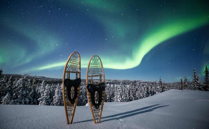Northern Lights Snowshoeing Tour in Rovaniemi 2