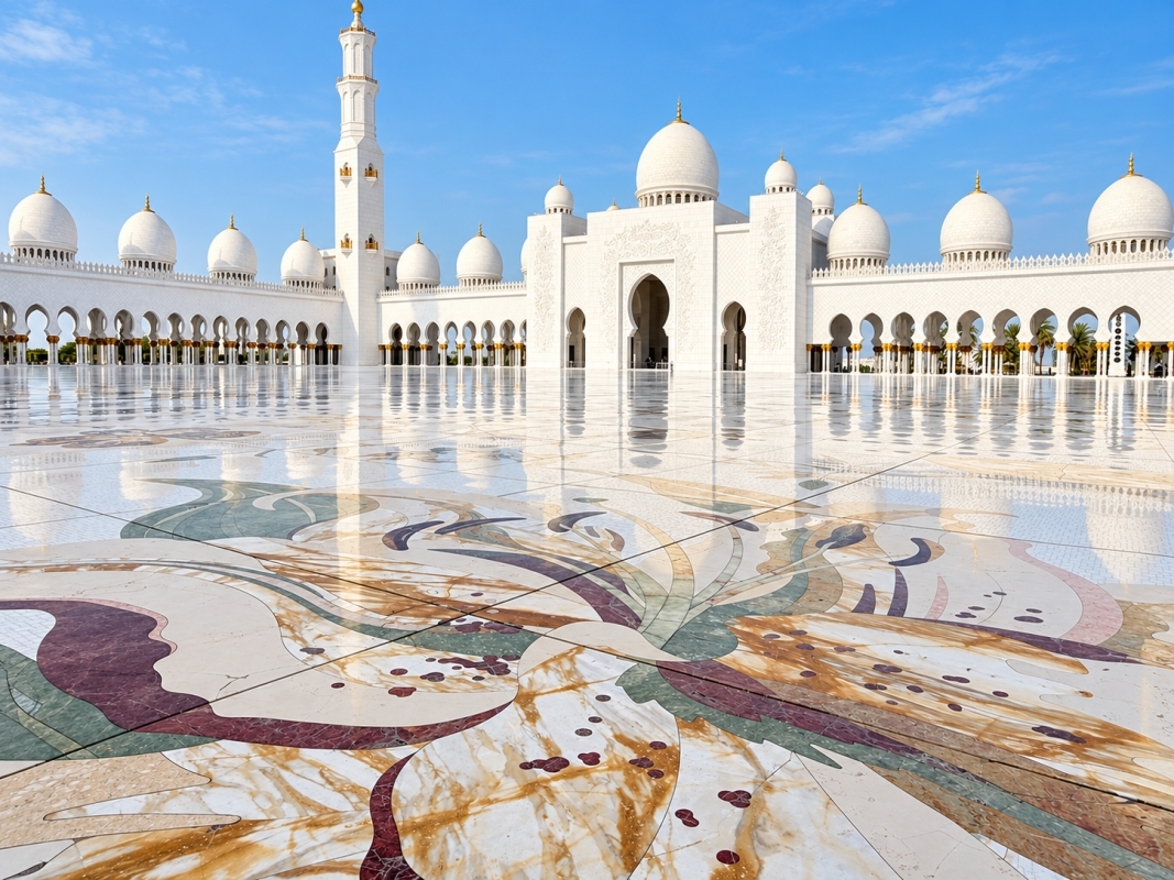 Abu Dhabi Grand Mosque and Qasr Al Watan Private Tour from Dubai 1