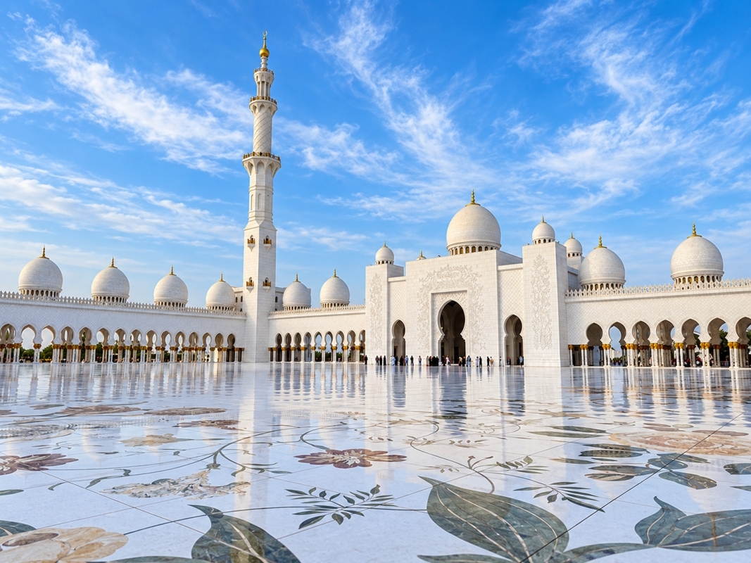 Sheikh Zayed Grand Mosque Private Tour from Dubai - 5 Hours 1