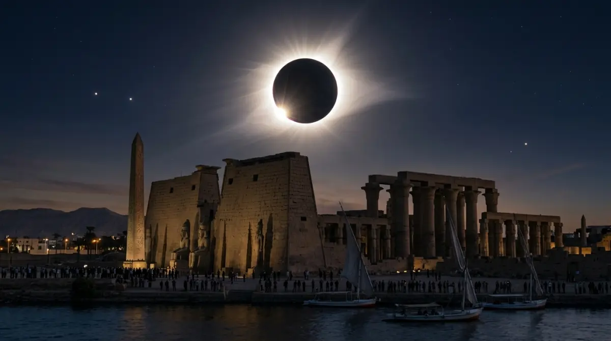 8-Day Egypt Total Solar Eclipse Tour 2027: 5-Star Nile Cruise & Cairo Heritage Experience 8-Day Egypt Total Solar Eclipse Tour 2027: 5-Star Nile Cruise & Cairo Heritage Experience