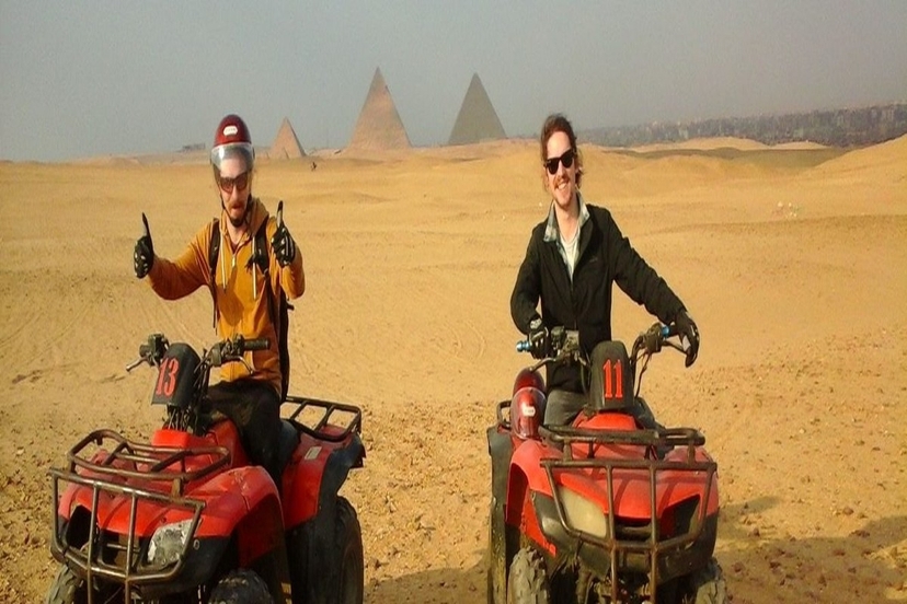 Giza Pyramids Private Tour: ATV Safari, Camel Ride & BBQ Lunch 2