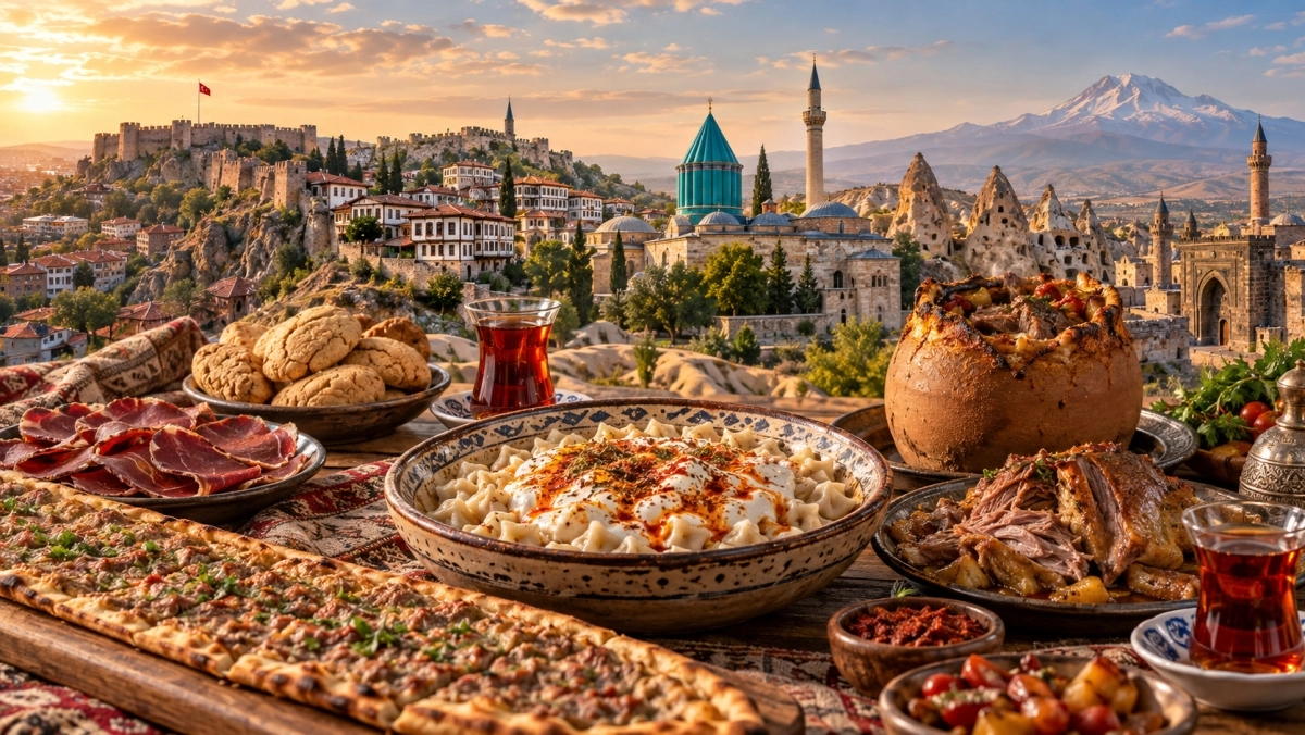 7-Day Anatolian Culinary Tour: Ankara, Beypazarı, Konya, Cappadocia & Kayseri 1