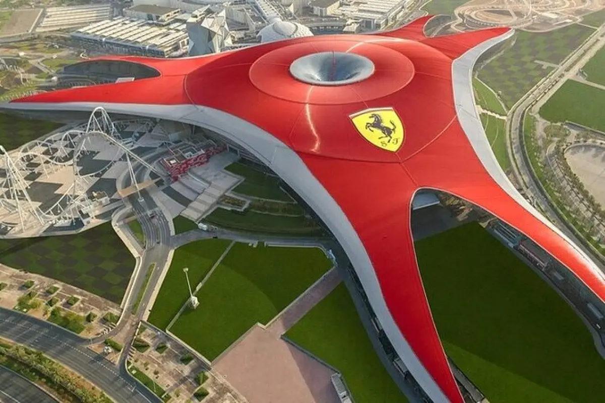 Ferrari World Abu Dhabi from Dubai: Single-Park Ticket & Private Transfers Ferrari World Abu Dhabi from Dubai: Single-Park Ticket & Private Transfers