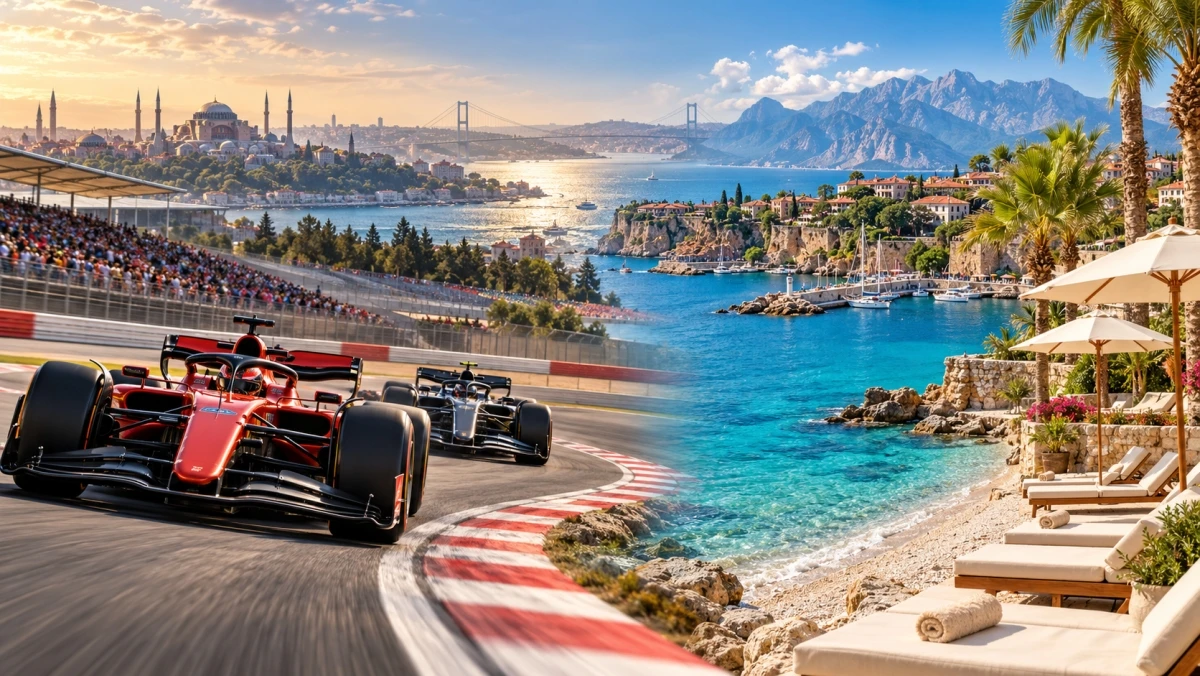 10-Day Istanbul Formula 1 & Antalya Beach Holiday / Turkish Grand Prix & Mediterranean Escape 1