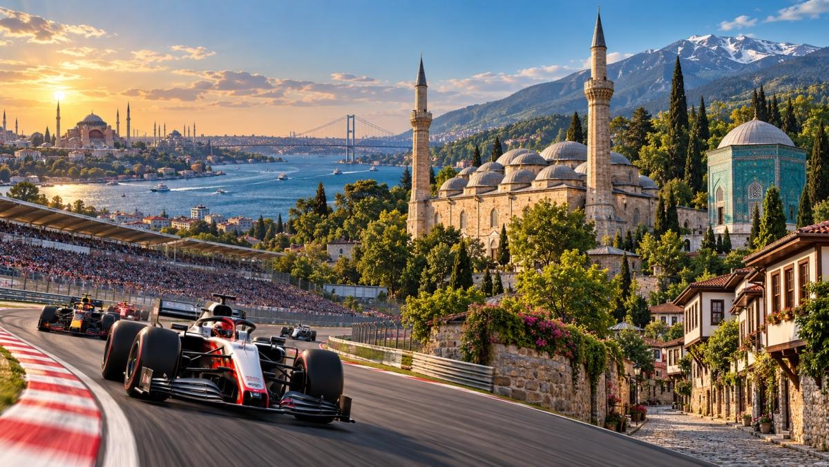 8 Day Istanbul Formula 1 & Bursa Tour: Turkish Grand Prix and Ottoman Heritage 8 Day Istanbul Formula 1 & Bursa Tour: Turkish Grand Prix and Ottoman Heritage
