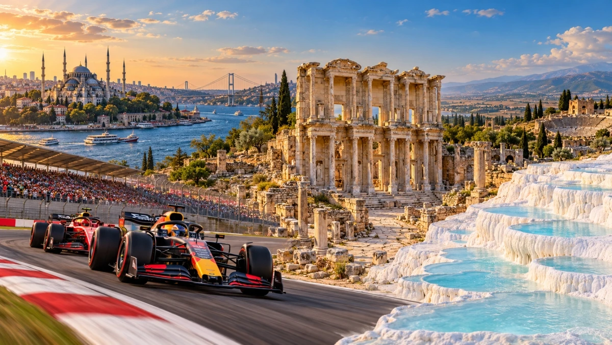 10-Day Istanbul Formula 1, Ephesus & Pamukkale Tour: Turkish Grand Prix & Türkiye Highlights 1