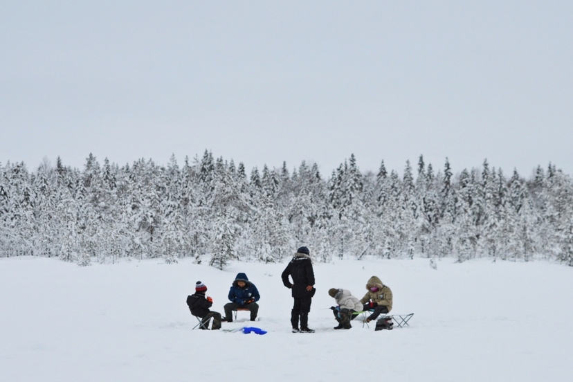 Private Lapland Ice Fishing with Sauna, Jacuzzi & Salmon Soup 4
