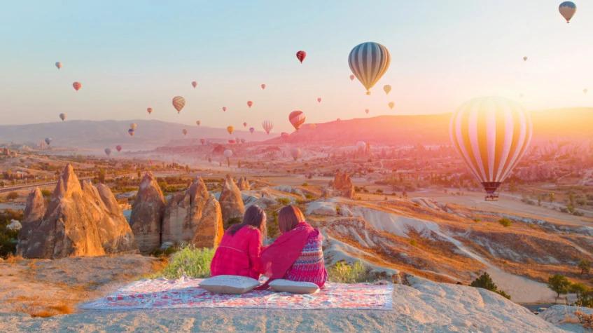 Cappadocia Yellow Tour: Hike the Red & Rose Valleys, Visit Cave Churches & Kaymakli Underground City Cappadocia Yellow Tour: Hike the Red & Rose Valleys, Visit Cave Churches & Kaymakli Underground City