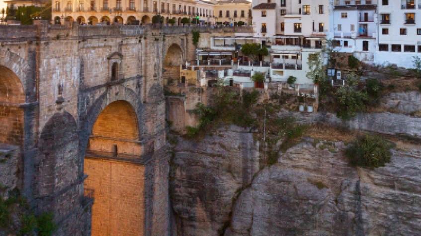 Ronda from Granada Ronda from Granada