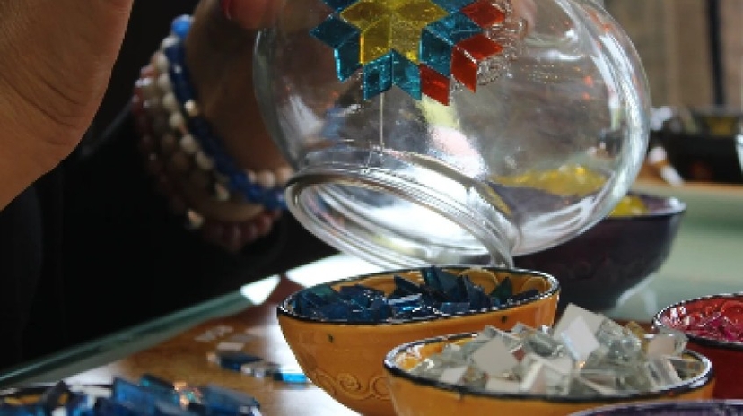 Galata: Mosaic Candle Holder Workshop 3