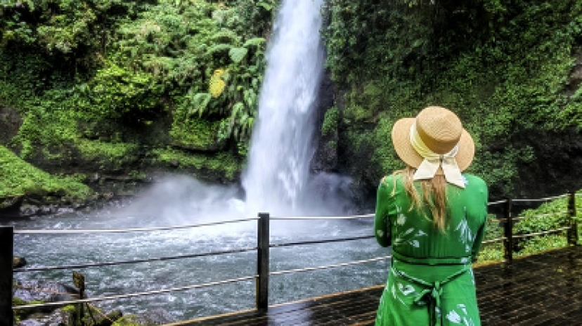Situ Gunung Waterfall & Suspension Bridge Sukabumi from Jakarta 2