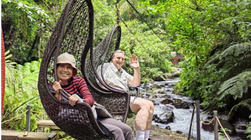 Situ Gunung Waterfall & Suspension Bridge Sukabumi from Jakarta 4