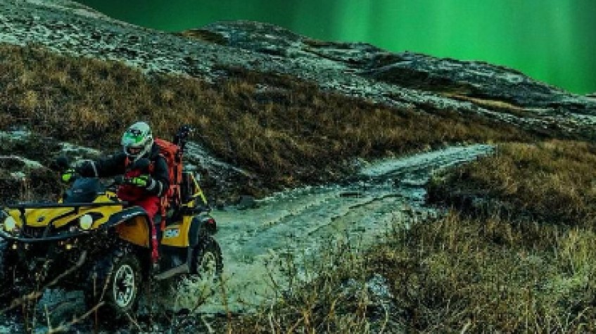 Delightful Quad Bike Ride with Northern Lights 1