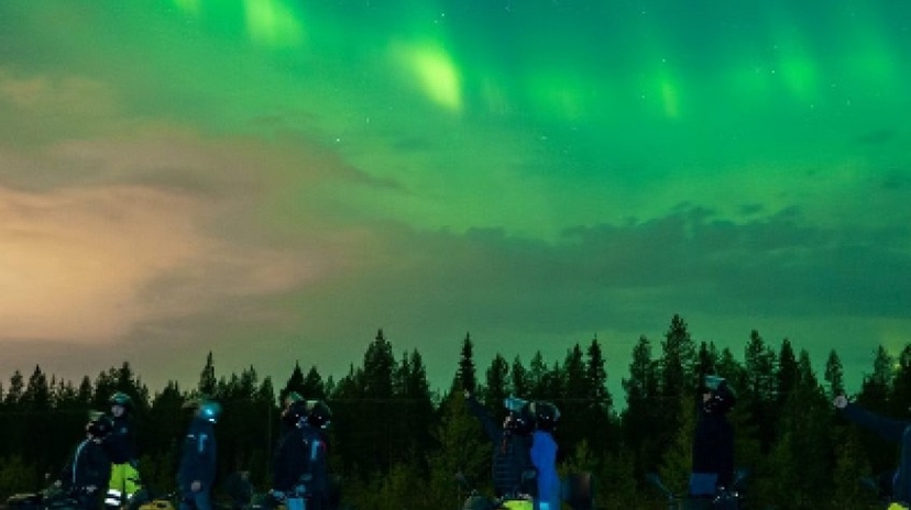 Delightful Quad Bike Ride with Northern Lights 3