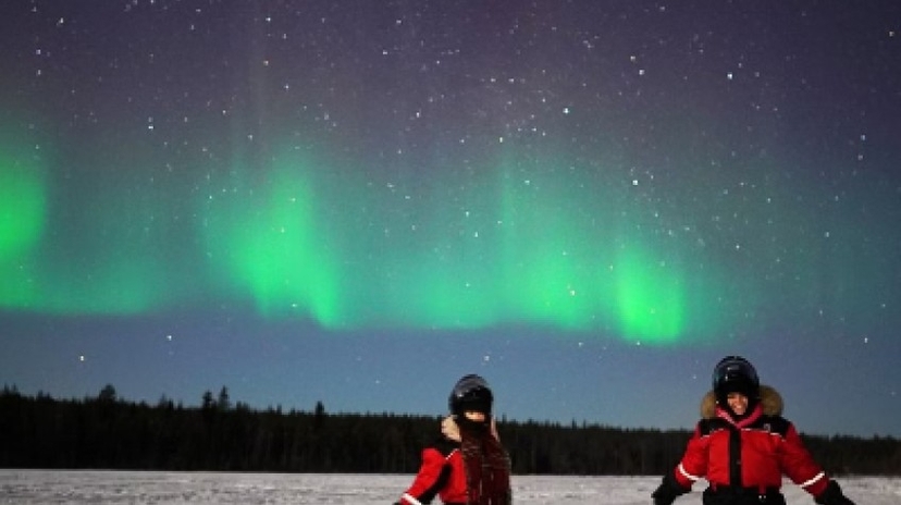 Sleigh Ride and Northern Lights Hunting 2