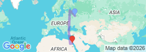 Tour route map