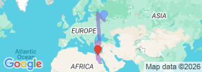 Tour route map