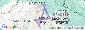 Tour route map