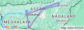 Tour route map