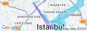 Tour route map