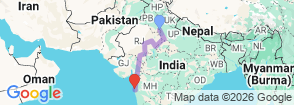 Tour route map