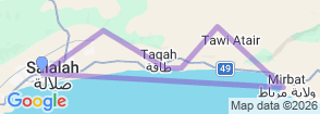 Tour route map