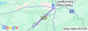 Tour route map