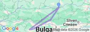 Tour route map