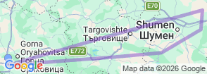 Tour route map