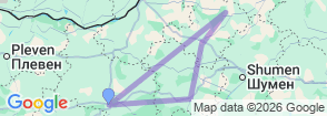 Tour route map