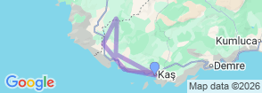 Tour route map