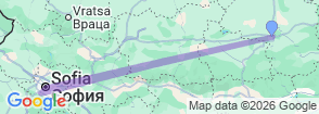 Tour route map
