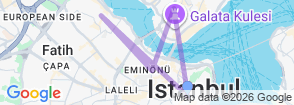 Tour route map