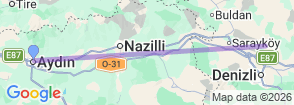 Tour route map