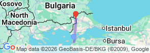 Tour route map