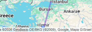 Tour route map