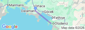 Tour route map