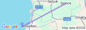Tour route map