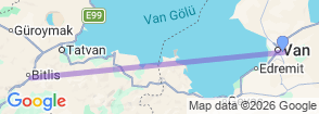 Tour route map
