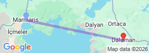 Tour route map