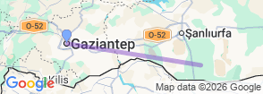 Tour route map